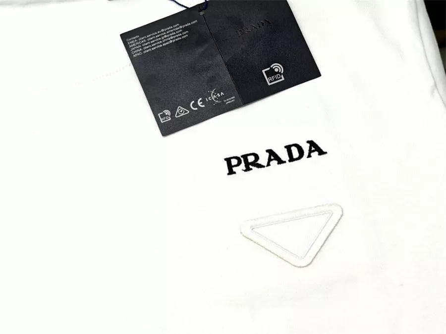 prada t-shirt manches courtes pour unisexe s_127b0aa2